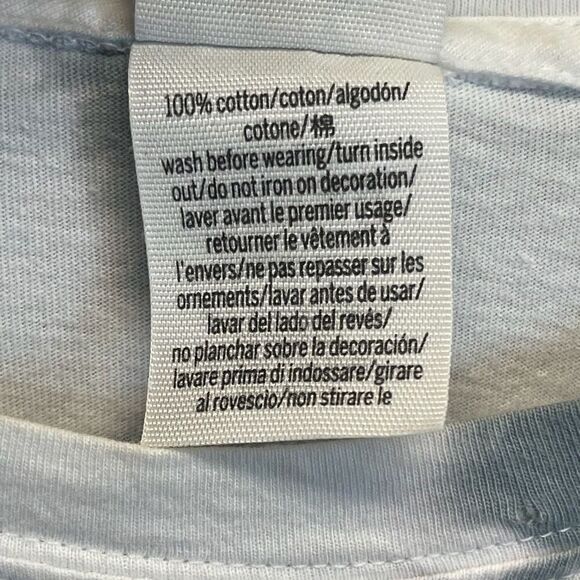 PINK VICTORIA'S SECRET Top Womens Small White Gray Tie Dye Long Sleeve Crew Neck - Picture 6 of 15